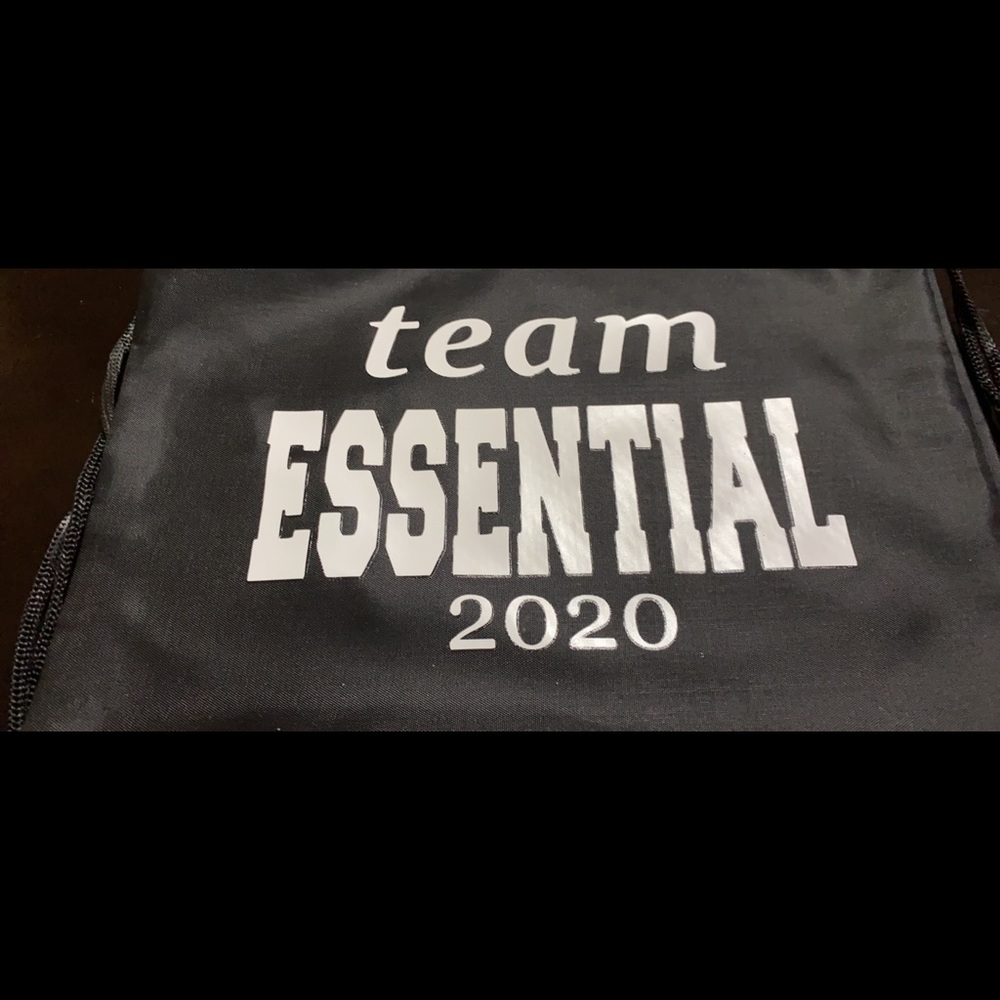 Drawstring book bag